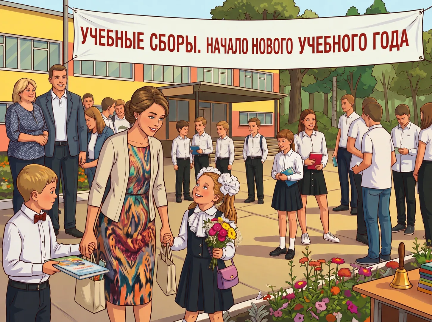 Уважаемые родители и учащиеся, ждем вас на сборах, которые пройдут 27 августа 2026 года...