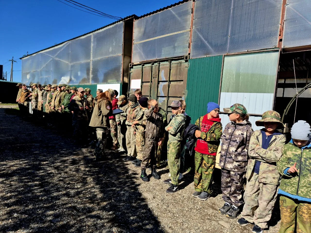 04.10.2026г. После утренней физической зарядки кадеты младшей группы выдвинулись на уче...
