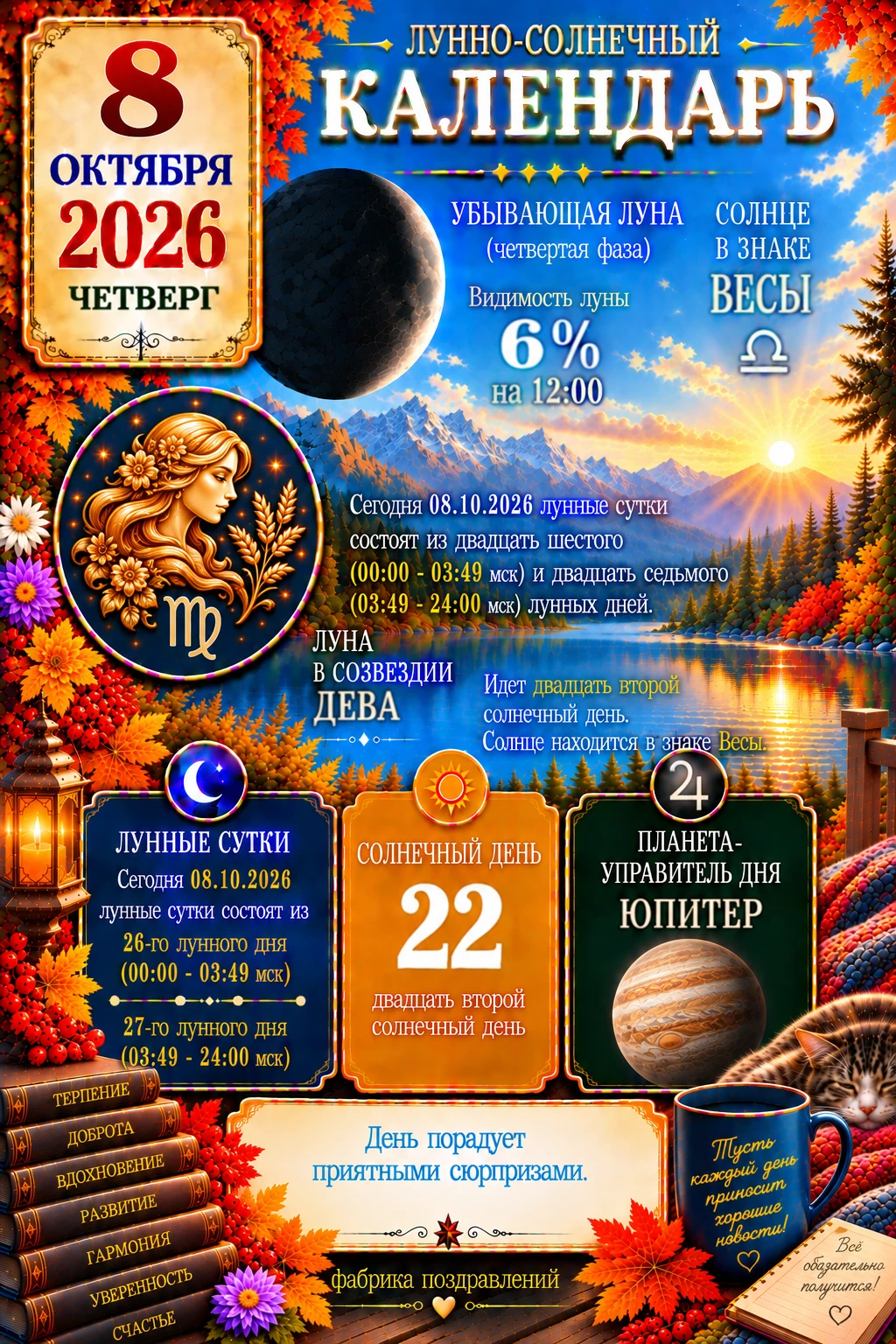 💫 8 октября...