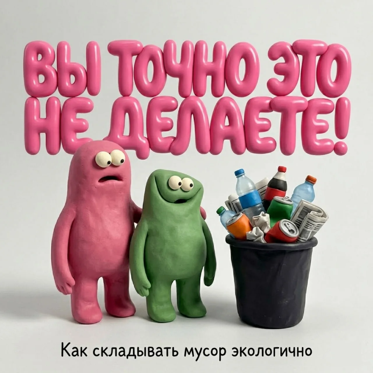 😔Философия сортировки мусора нам с вами еще не близка.