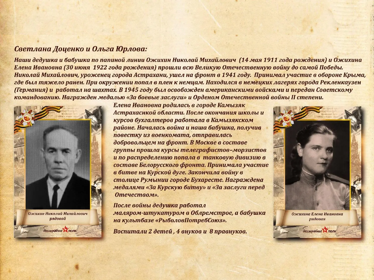 #ЗнатьЧтобыПомнить! Память не измеряется годами - она живёт в сердцах, в рассказах, в фамильных фото
