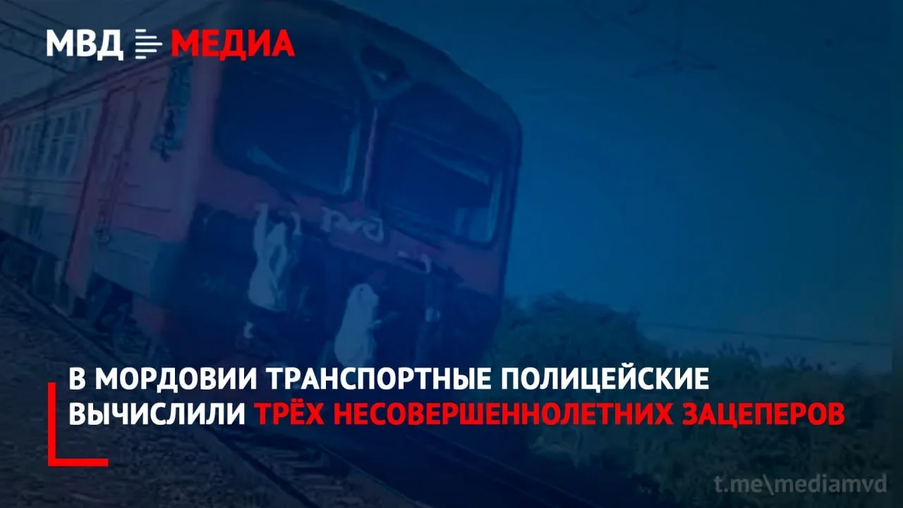 В Мордовии трое школьников прокатились на крыше поезда — самому старшему грозит ответст...