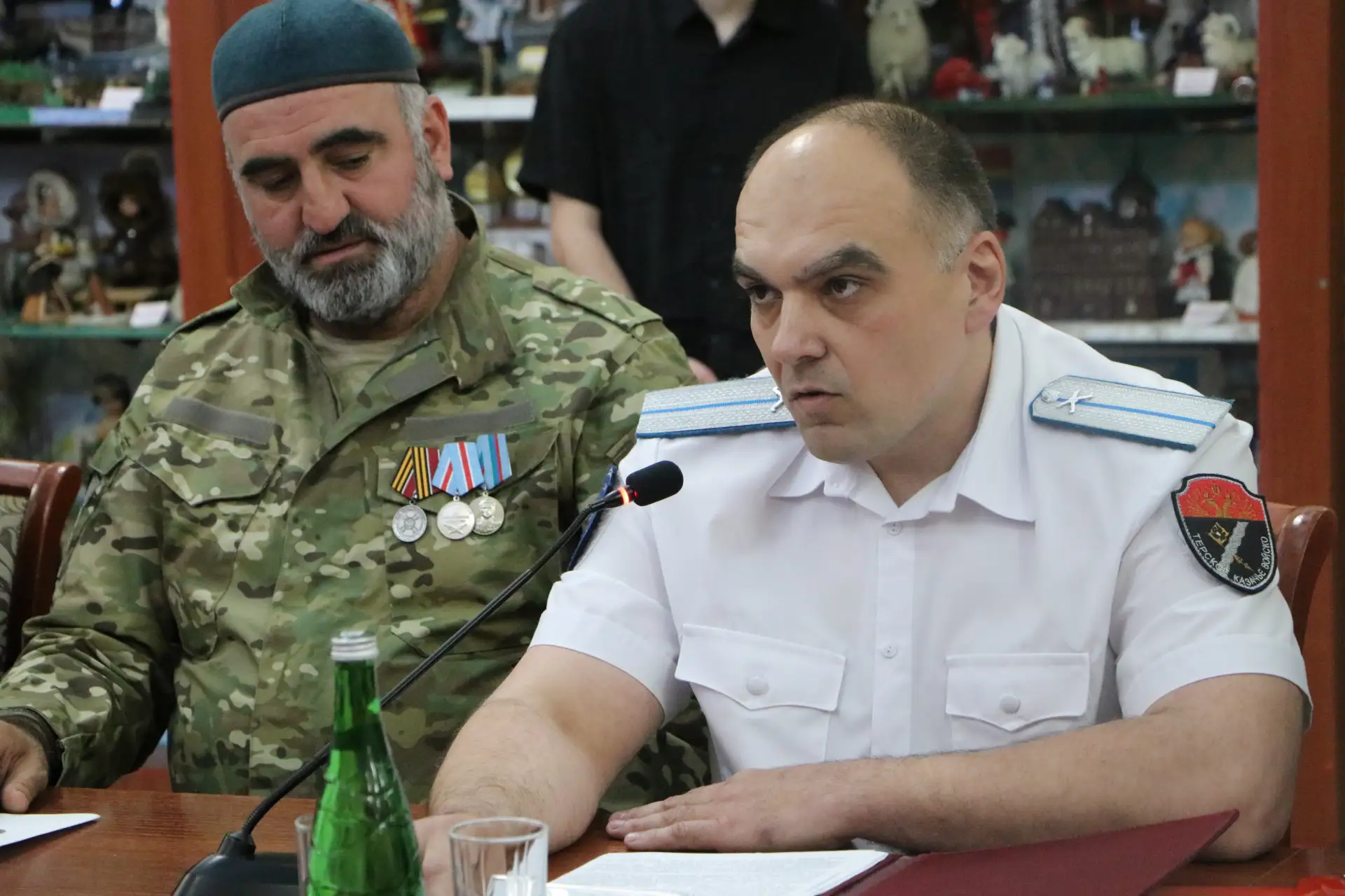 О вкладе дагестанского казачества в СВО в своем выступлении рассказал Степан Свиридович...