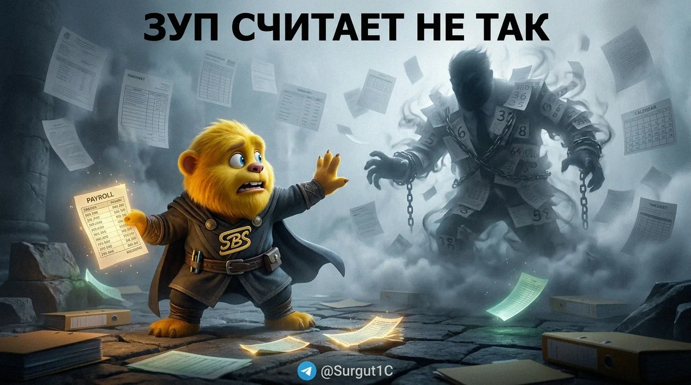 📊 Почему бухгалтеры недовольны зарплатой в 1С:ЗУП?