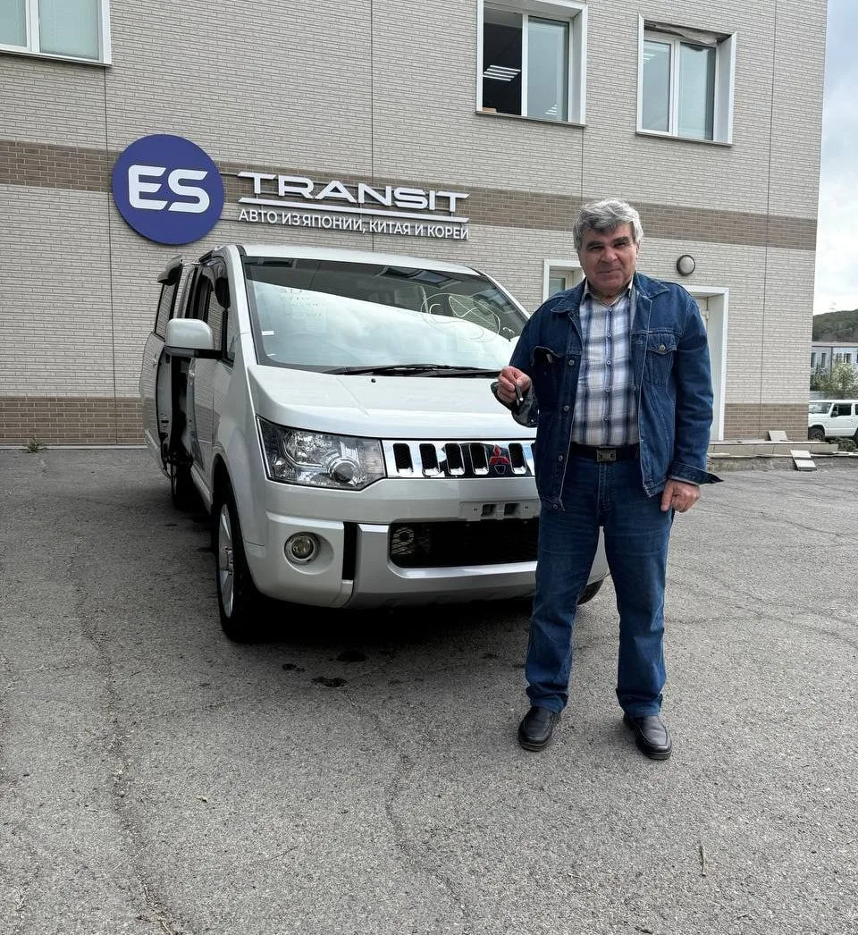Привезли MITSUBISHI DELICA D5 для нашего клиента из г. Обь 💙