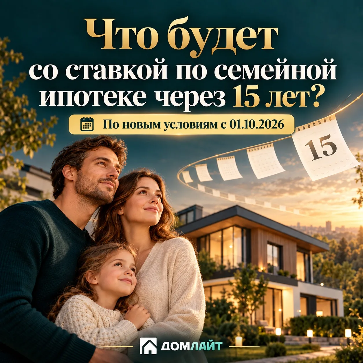 ⏳ Что будет со ставкой по семейной ипотеке через 15 лет?