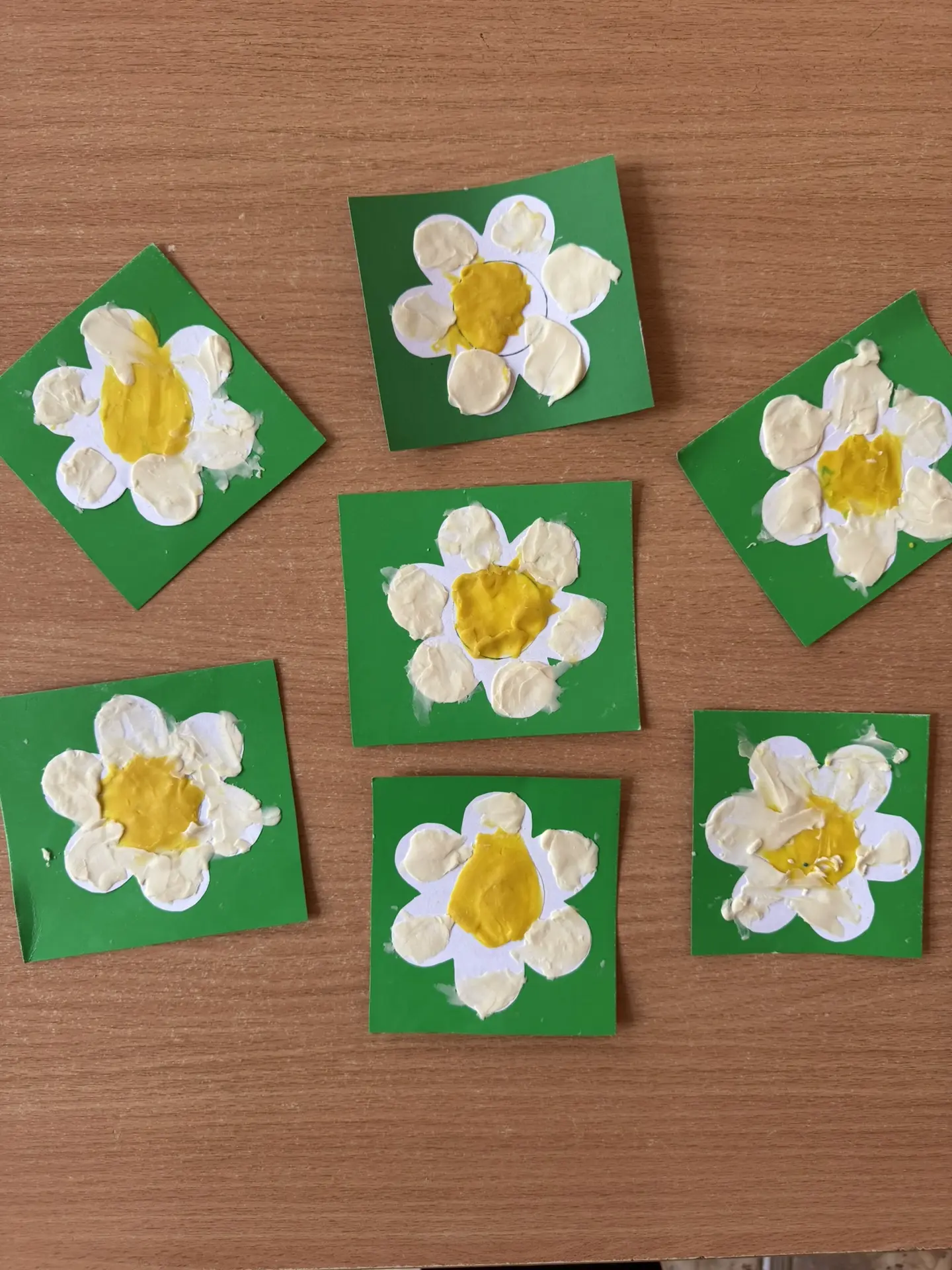 Пластинография " Ромашка " 🌼🌼🌼🌼