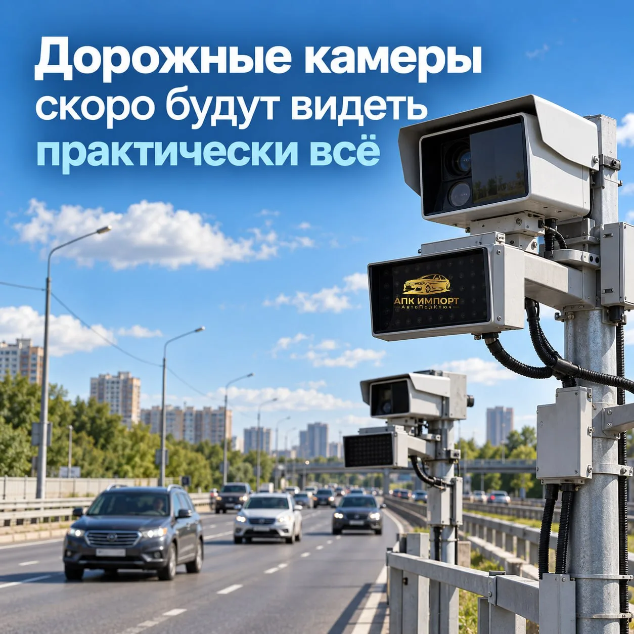 ❗️Дорожные камеры скоро будут видеть практически всё