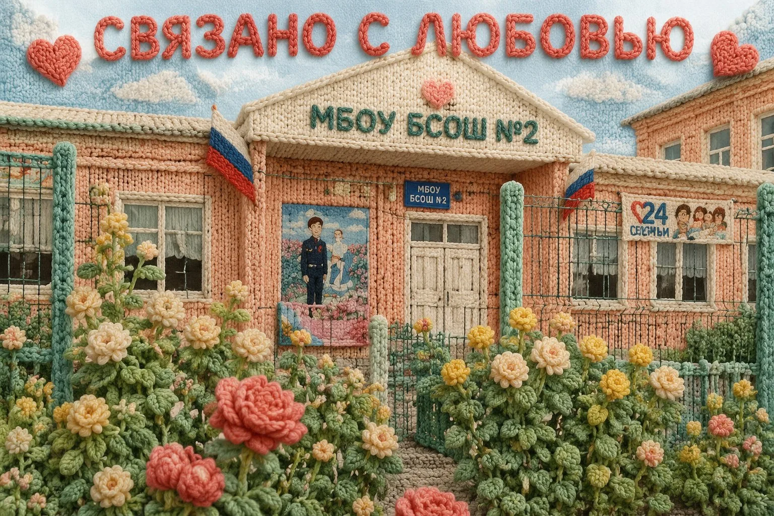 Вот такие вязаные фотографии получаются 😁! Ждем ваши фото 😉