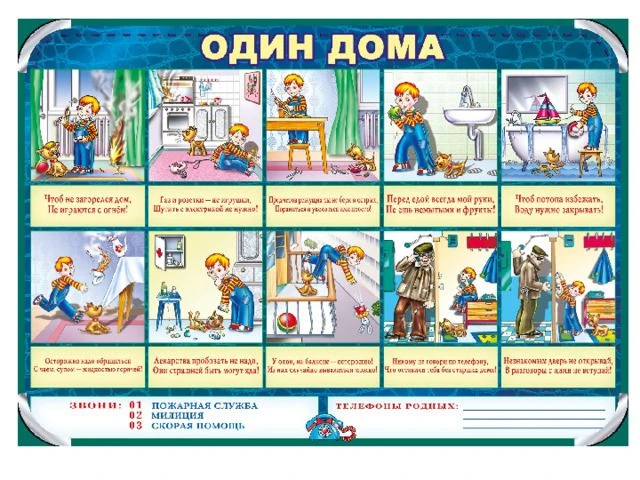 Один дома: как не допустить беды.