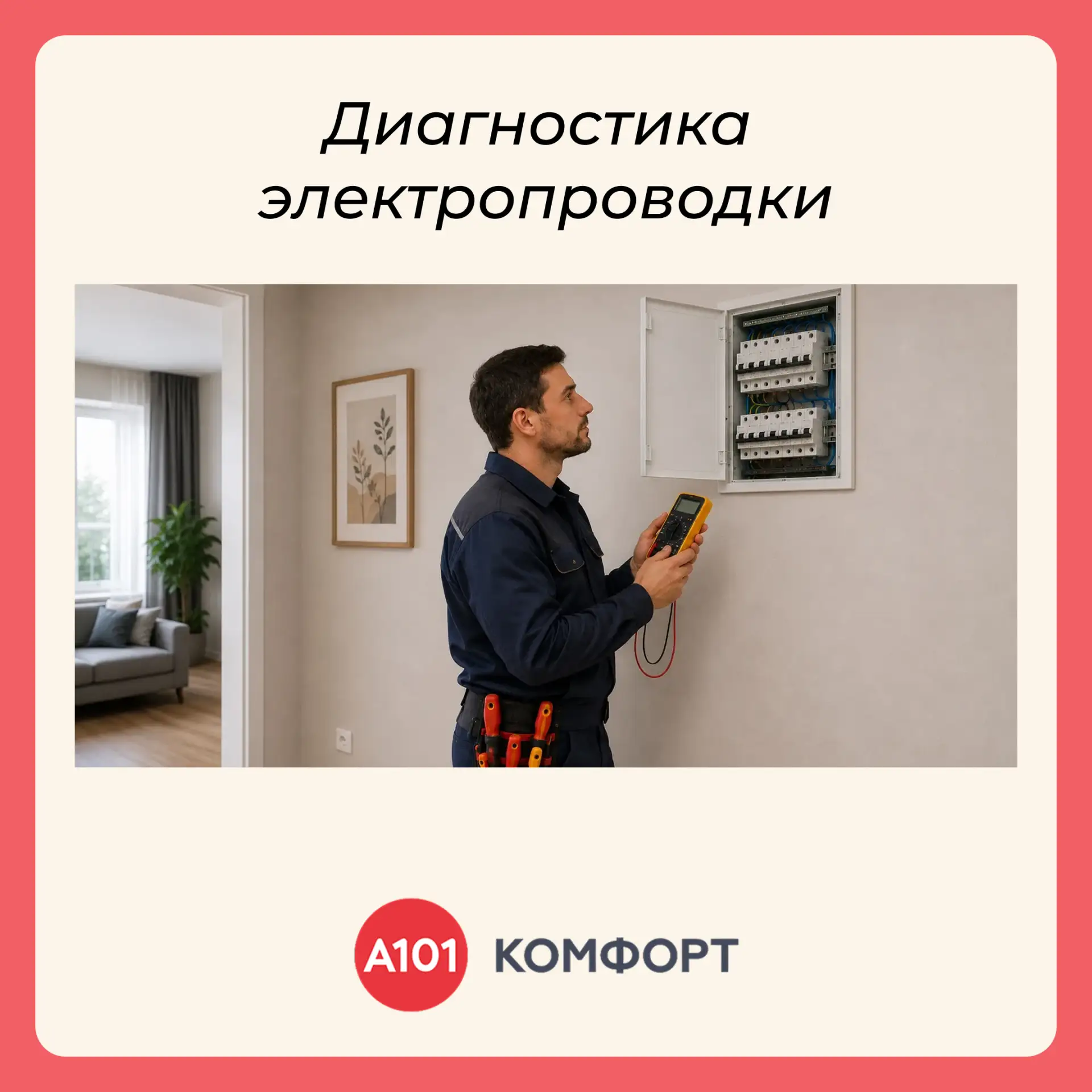 ⚡ Исправная электропроводка — важная составляющая безопасности и комфорта в квартире. Даже если сейч