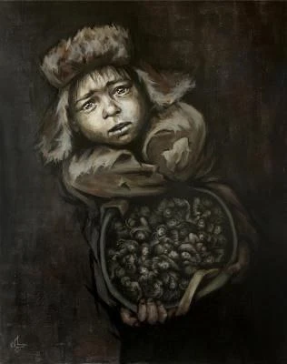 🎨 Кузнецов Максим
"Безымянный"

В ночи гудели печи, не стихая,
мой пепел ворошила кочерга,
но, дымо