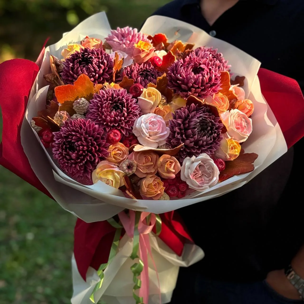 Букет «Краски осени»🔥💐🔥