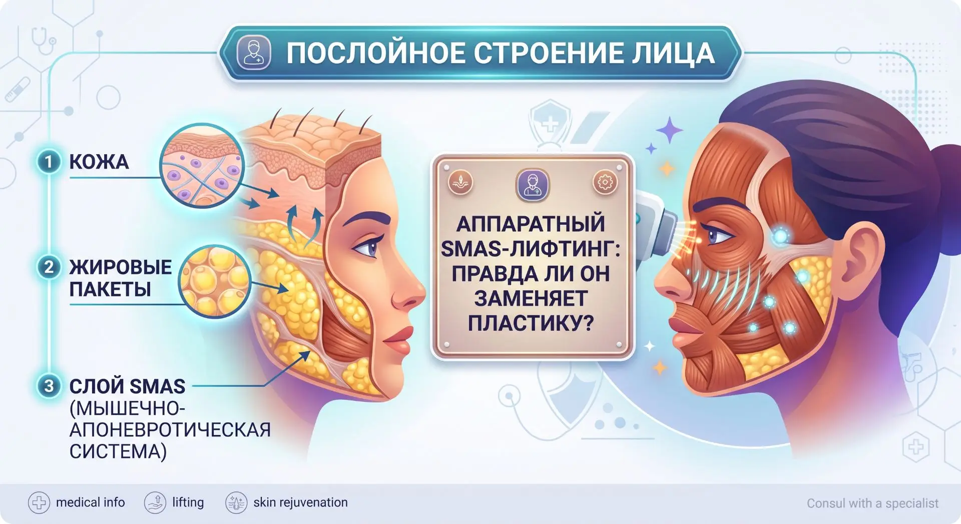 ⚡ SMAS-лифтинг (Ultraformer / Ulthera): кому процедура сотрет возраст, а кому сожжет жир?