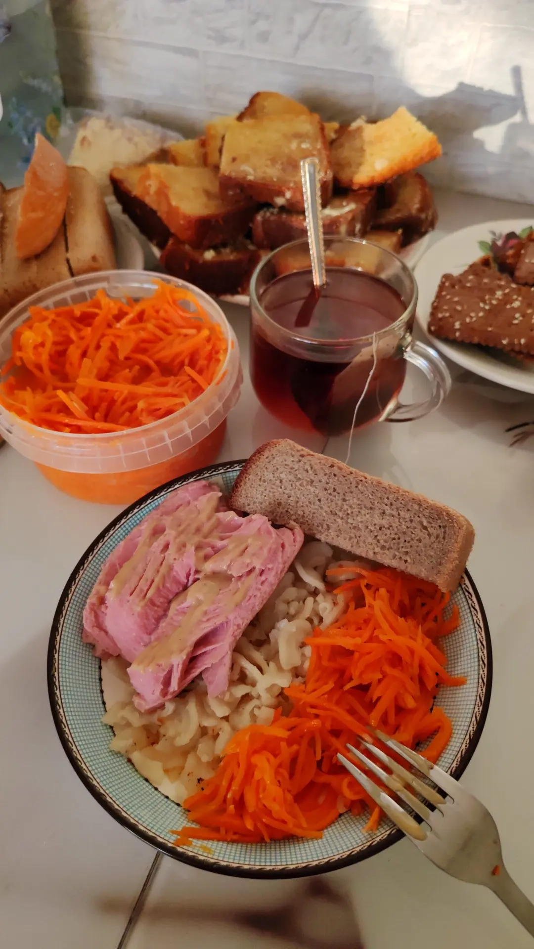 Ужинаем 😋 Приятного аппетита