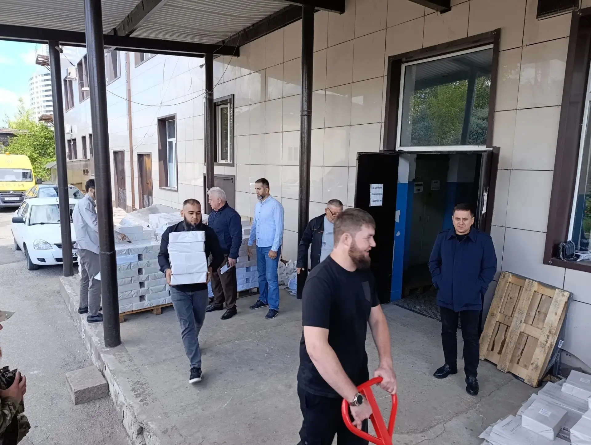 Бюллетени отправляются в районы Чеченской Республики 🗳
