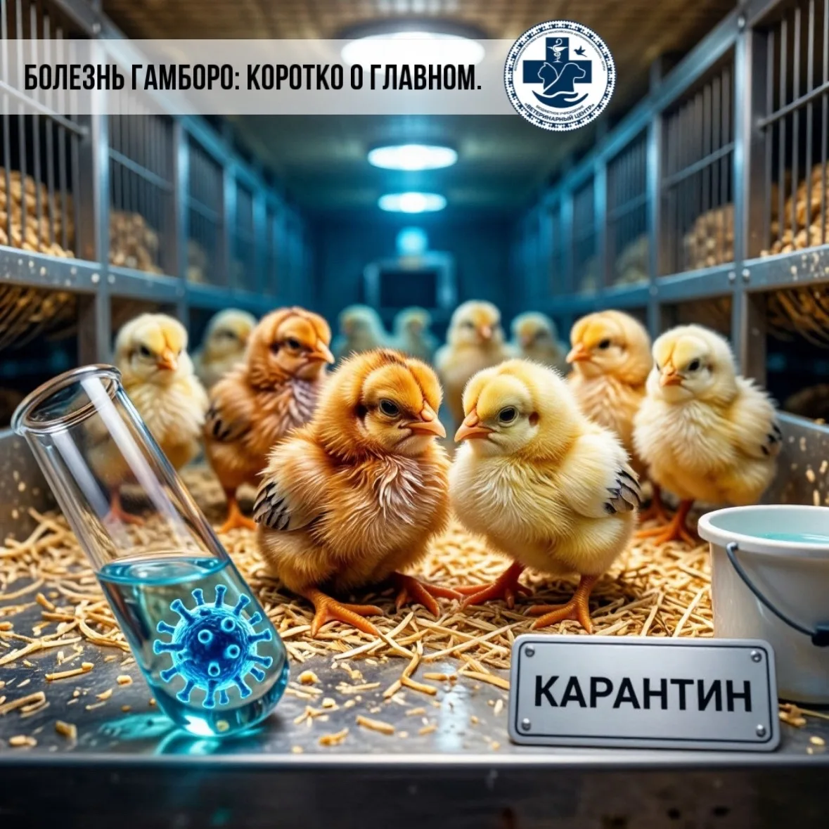 🐥 Болезнь Гамборо (инфекционная бурсальная болезнь птиц) — опасное вирусное заболевани...