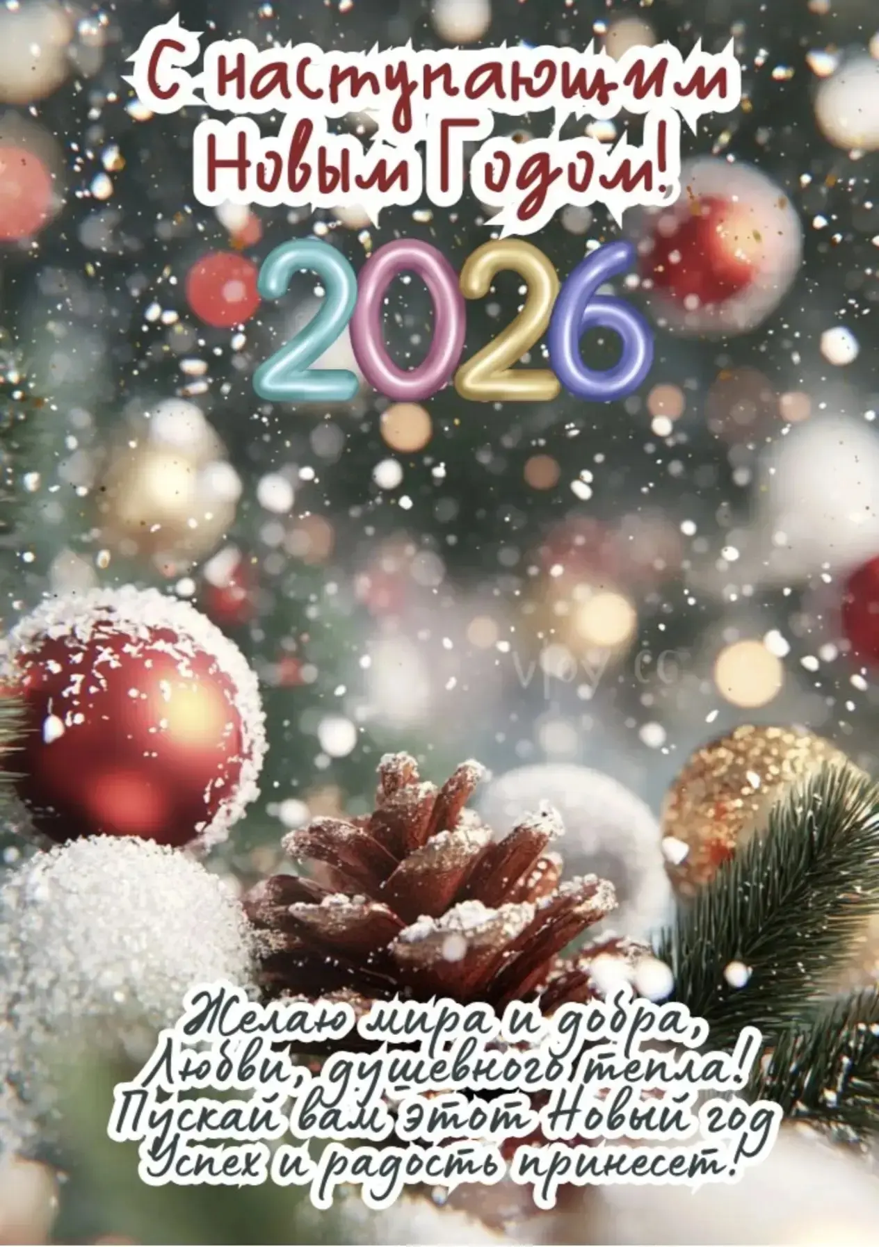 С наступающим Новым годом, дорогие друзья! 🎄🎄🎄 Крепкого здоровья и семейного благополучия, радости и