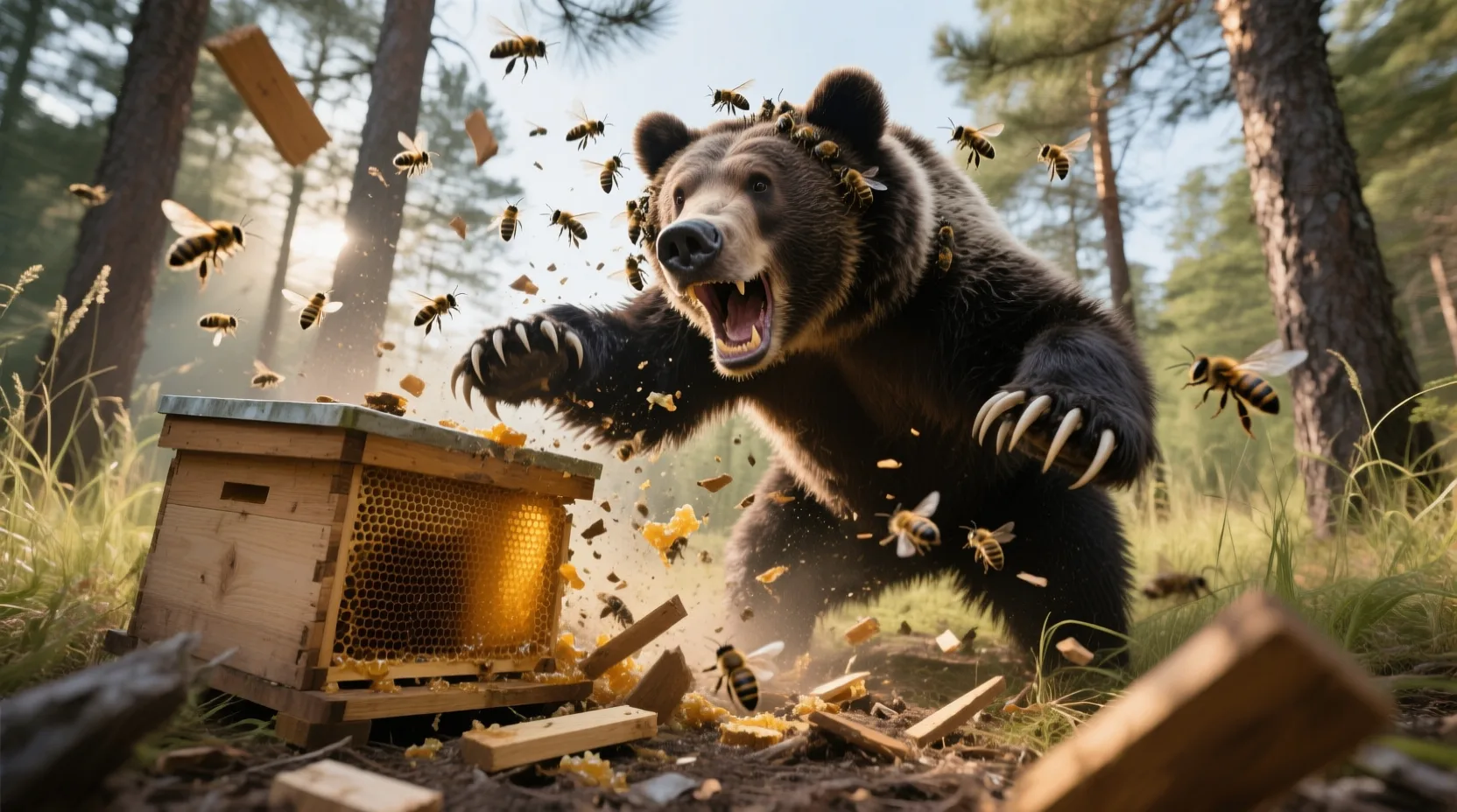 🐻В ЕДДС Заринского района поступил очередной звонок о медведе в населённом пункте.