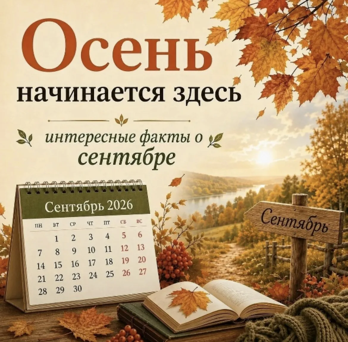 🍂 Сентябрь — не только про начало учебного года