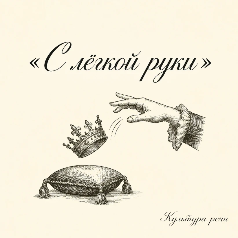 С лёгкой руки
