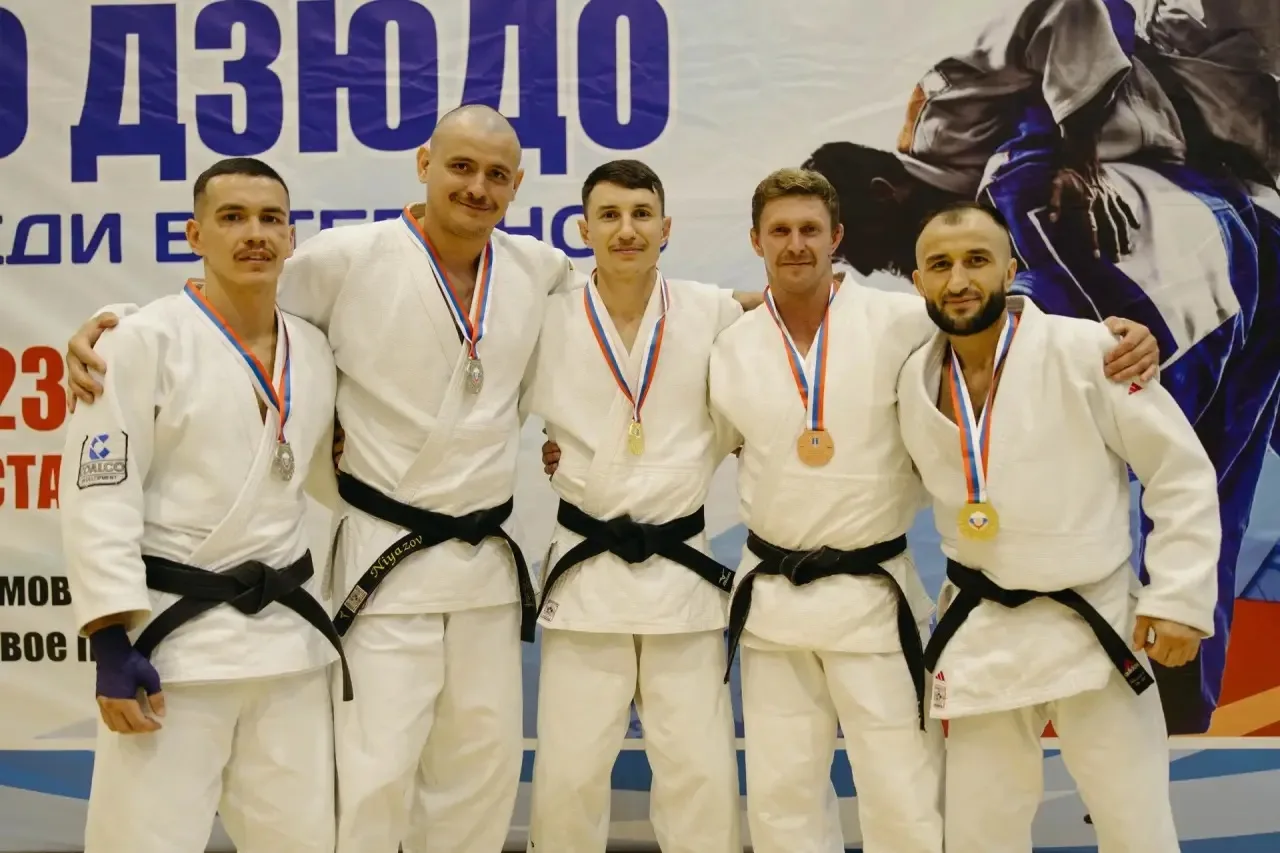 💪 Ульяновские дзюдоисты завоевали 12 наград Чемпионата России среди ветеранов