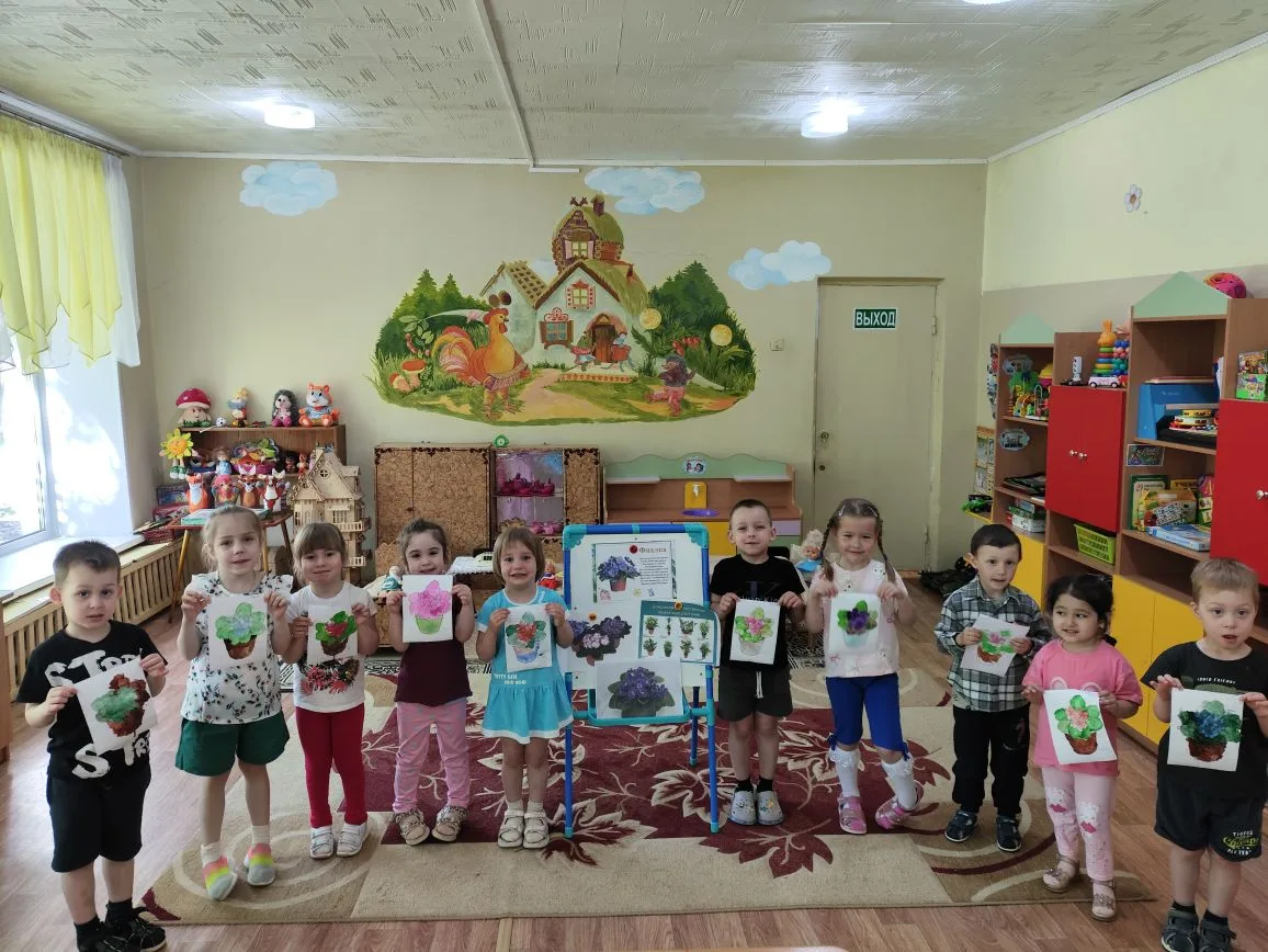 В средней группе прошла тематическая неделя "Комнатные цветы" 💐🌼🌸🎋Дошколята провели...
