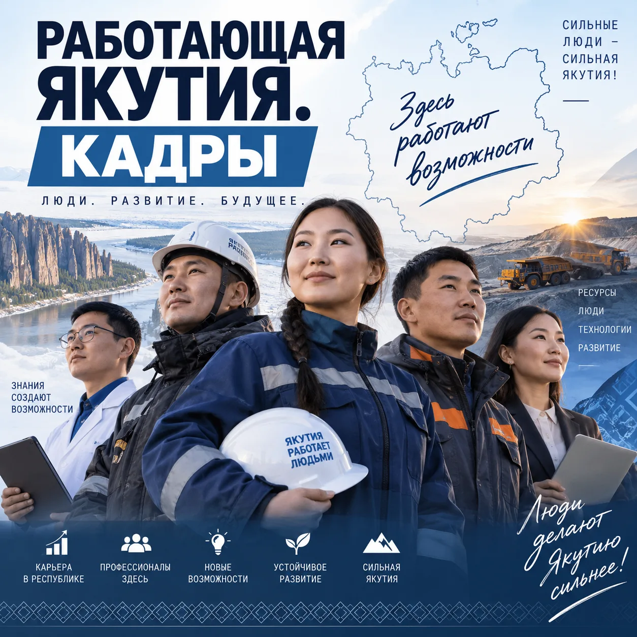 «Работающая Якутия. Кадры»: главное за первое полугодие 2026 года