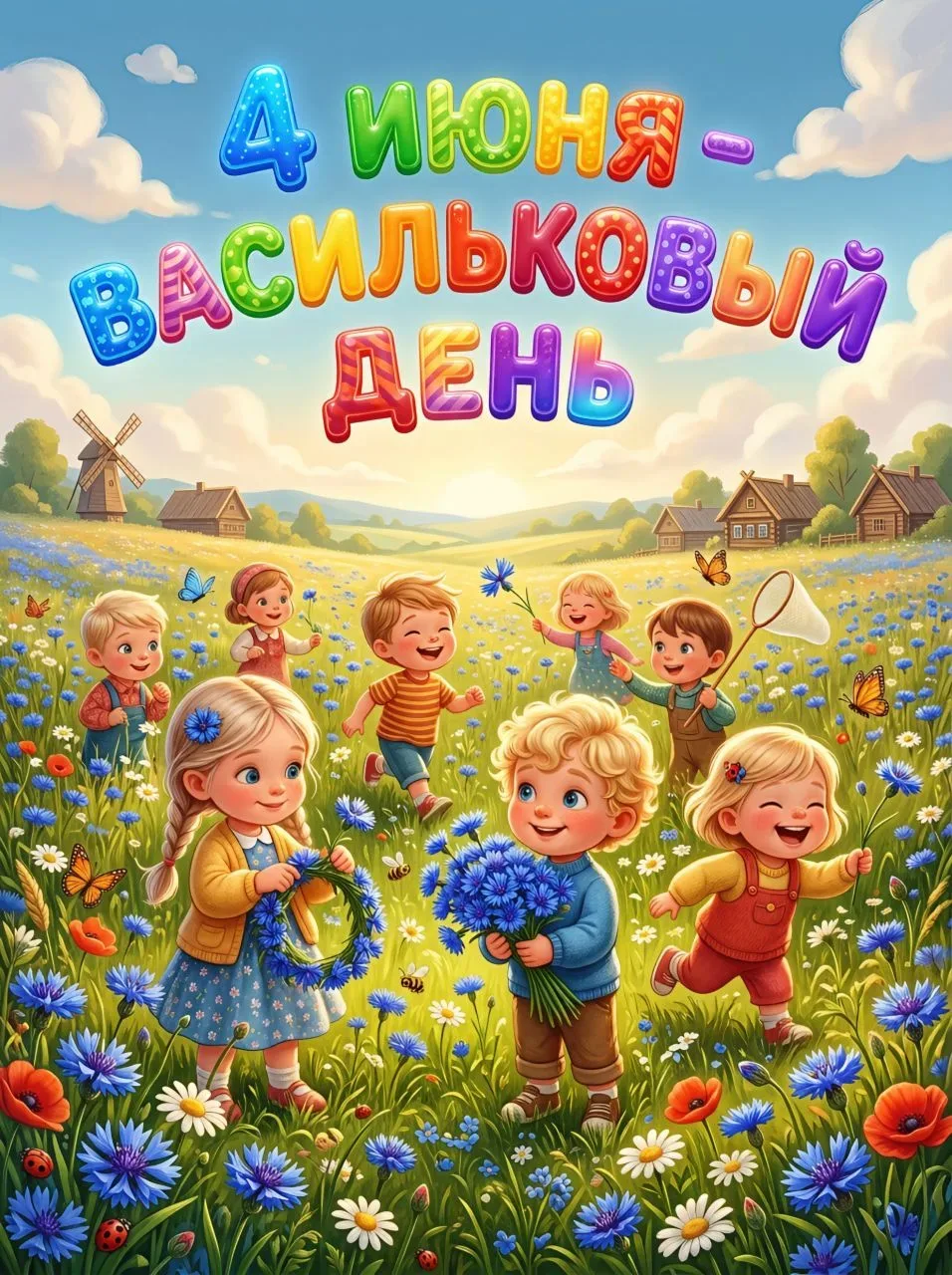 Васильковый день