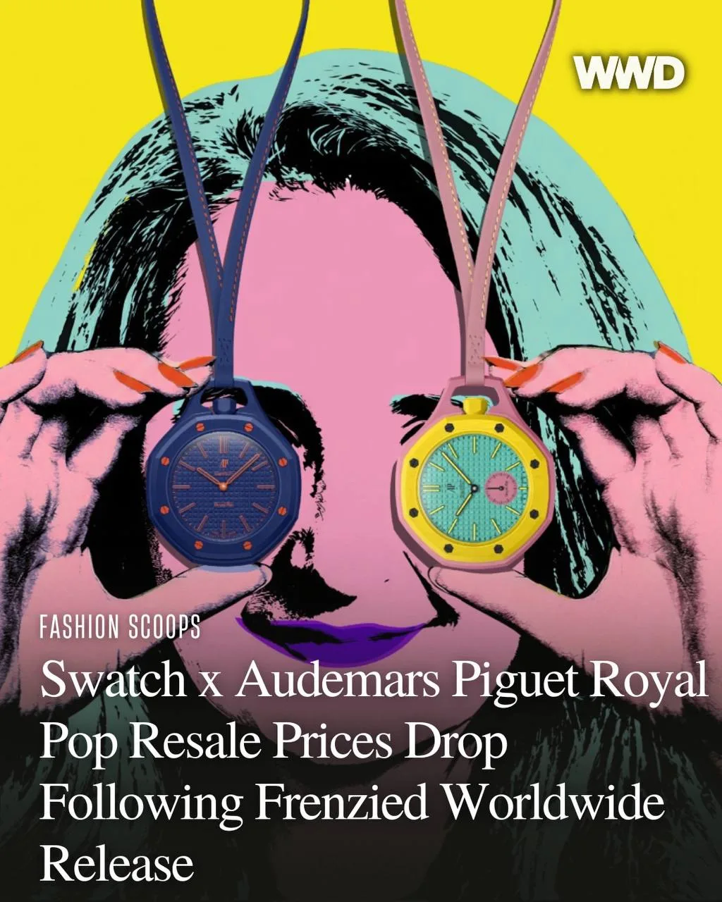 Коллаборации Swatch и Audemars Piguet всё больше напоминают биржевые скачки.