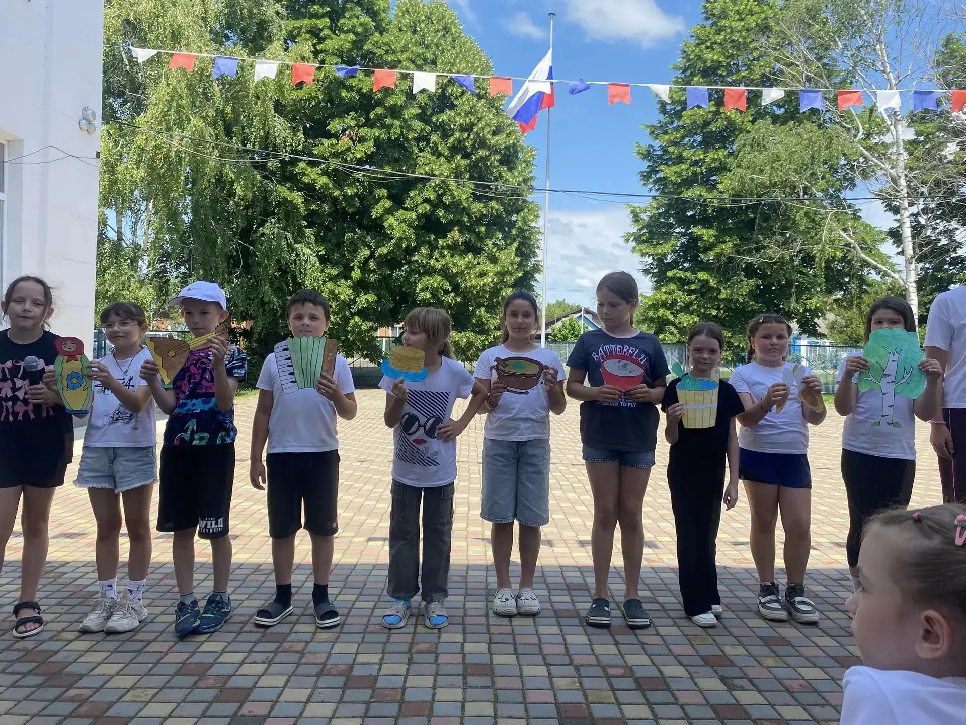 🇷🇺11 июня, в преддверии Дня России,  в нашем лагере дневного пребывания прошёл насыщенно и интерес