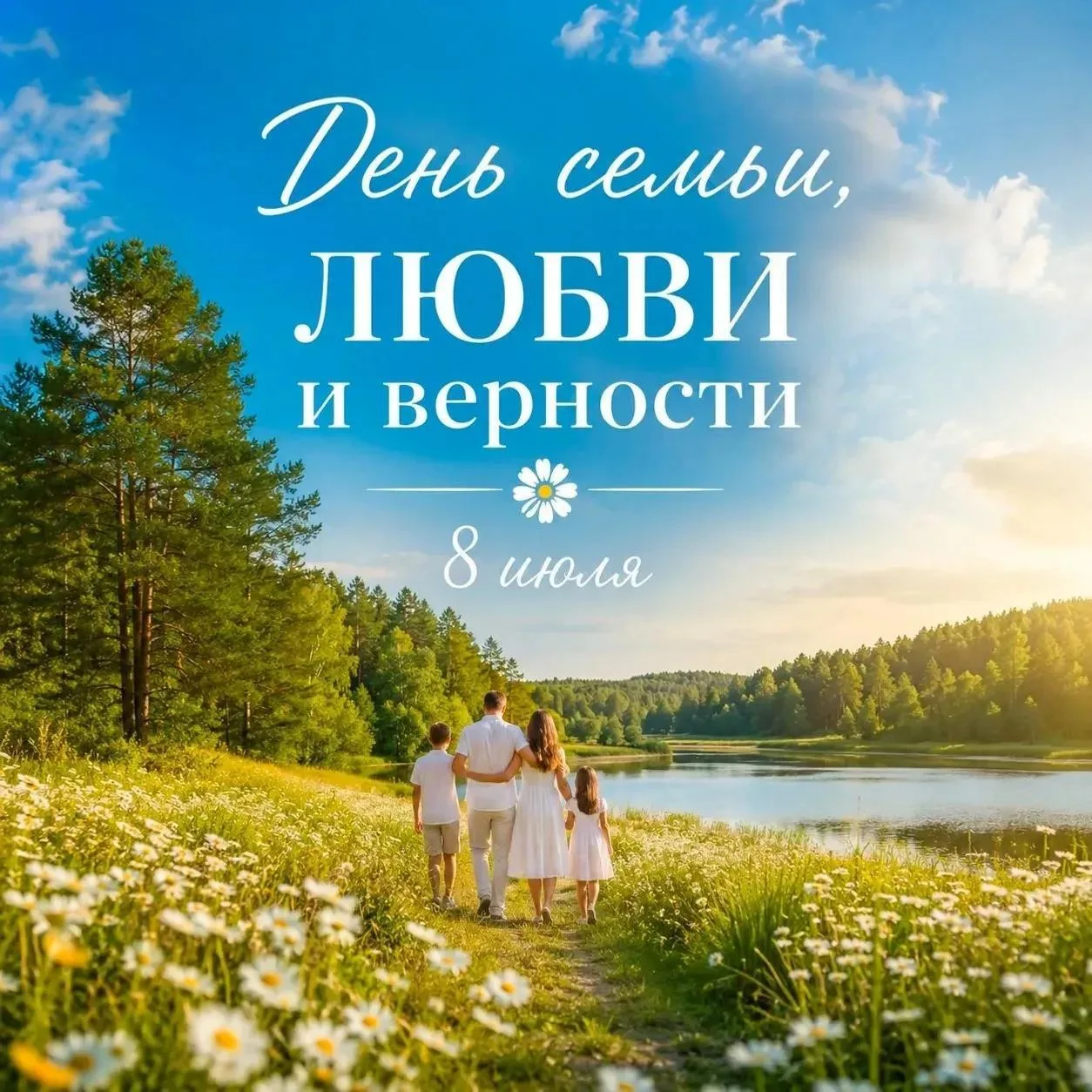 Дорогие жители Мартыновского района!

Сердечно поздравляем вас с Всероссийским днем семьи, любви и в
