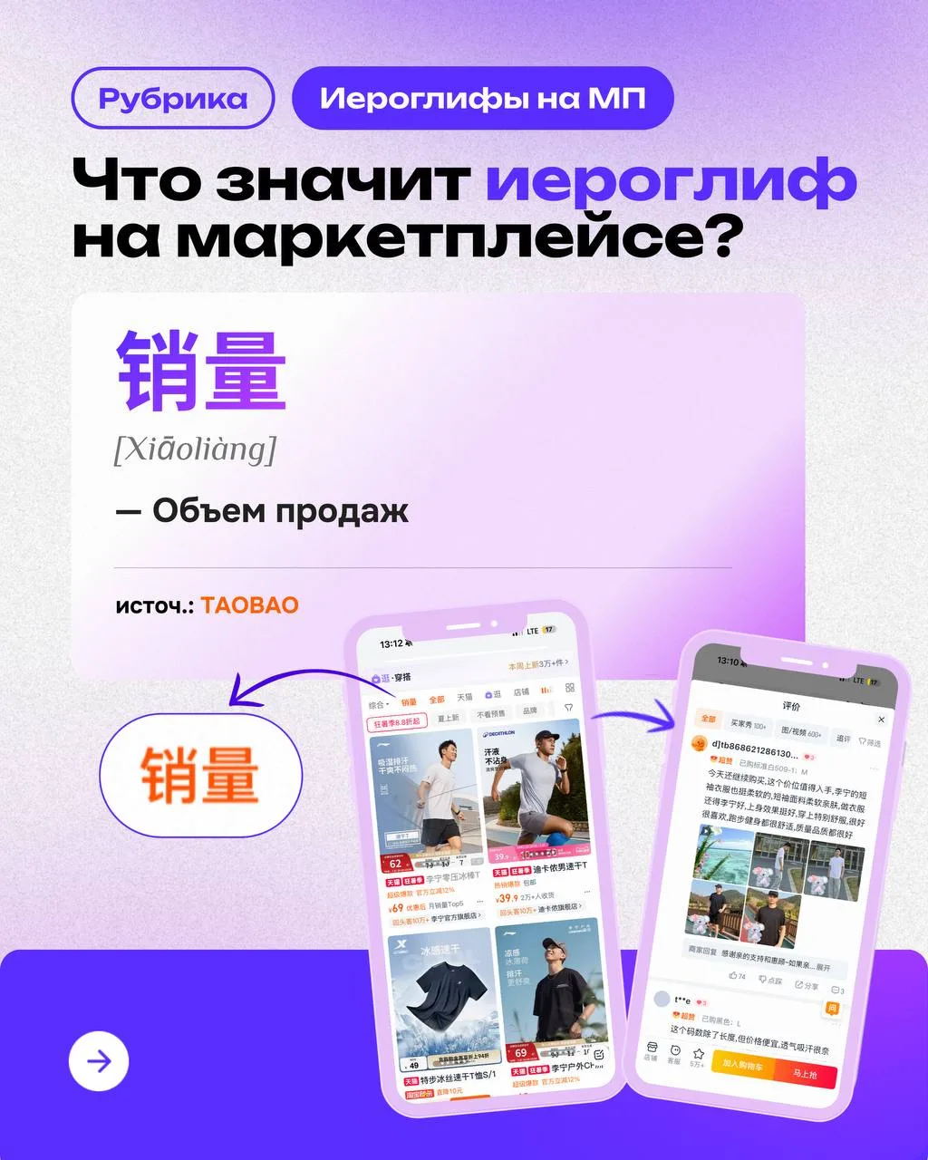 Разбираем полезный ИЕРОГЛИФ на TAOBAO!