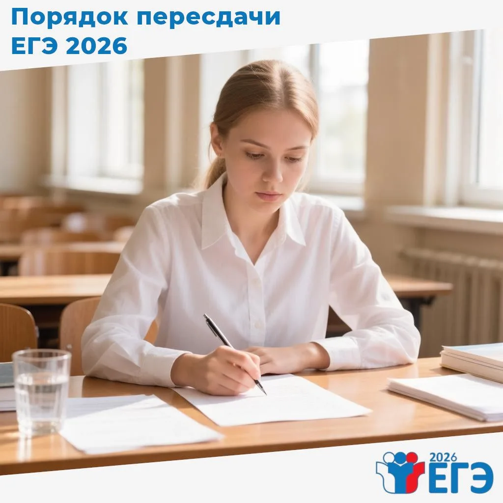 ❗️Напоминаем: выпускники могут пересдать ЕГЭ в дополнительные дни — 8 и 9 июля 2026 года