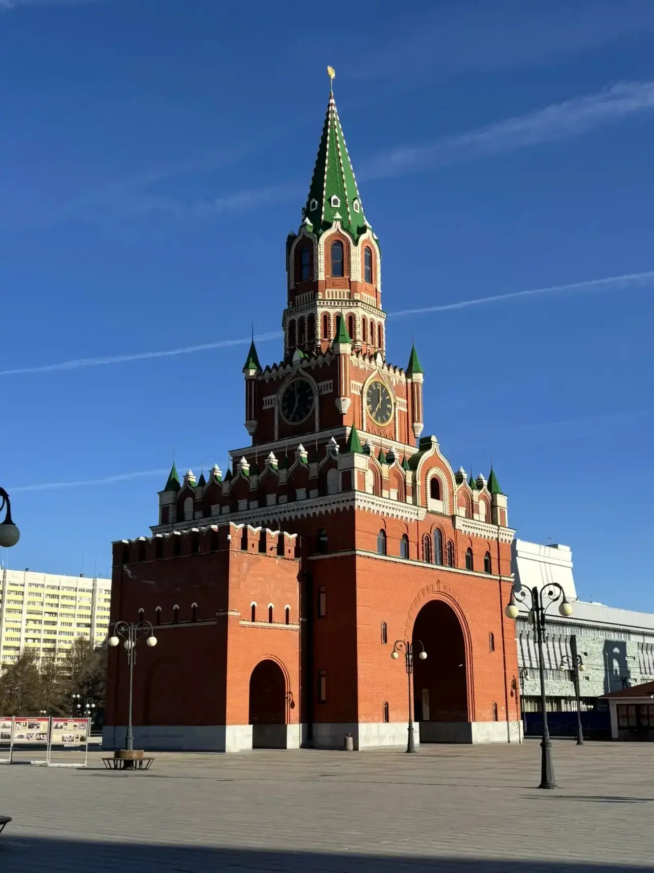 Привет всем из столицы Республики Марий Эл!  Утренняя Йошкар-Ола похожа на фильм-сказку. Пробежался 
