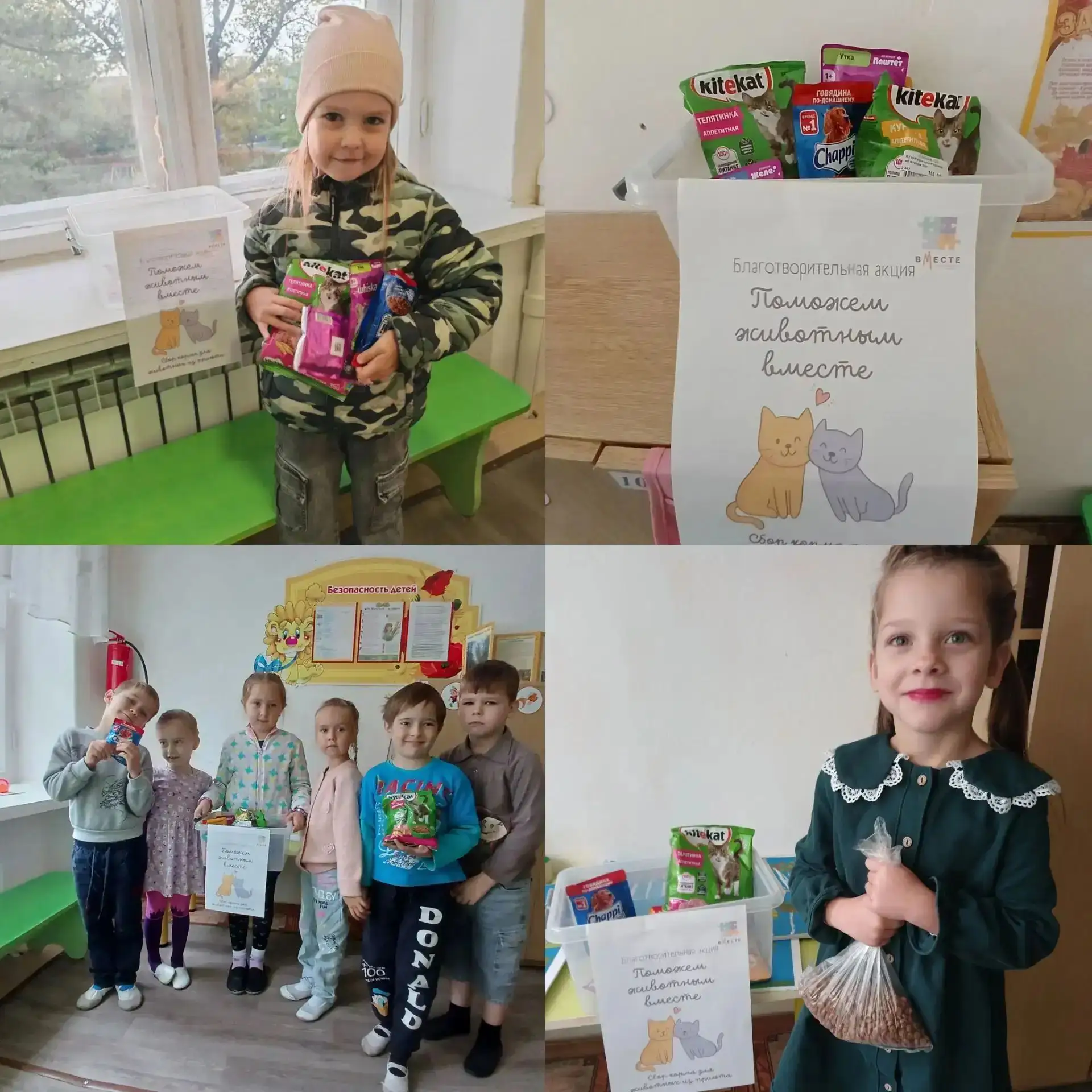 Подготовительная к школе группа, корпуса №3 Радуга",  приняла участие в благотворительн...