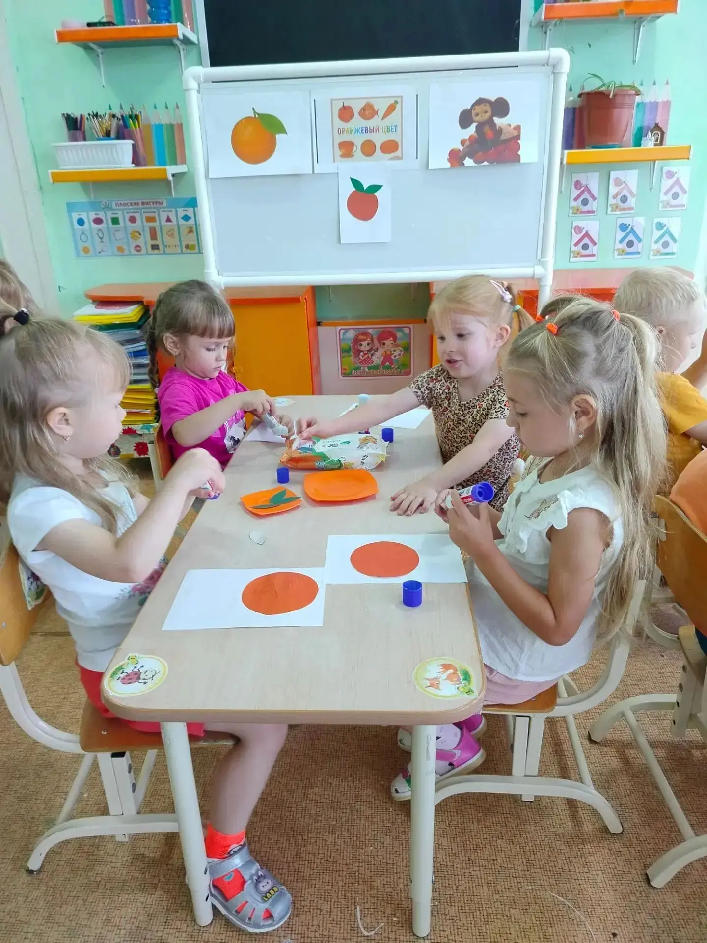 🍊Цветная неделя продолжается! Оранжевое настроение: апельсины для Чебурашки!🍊