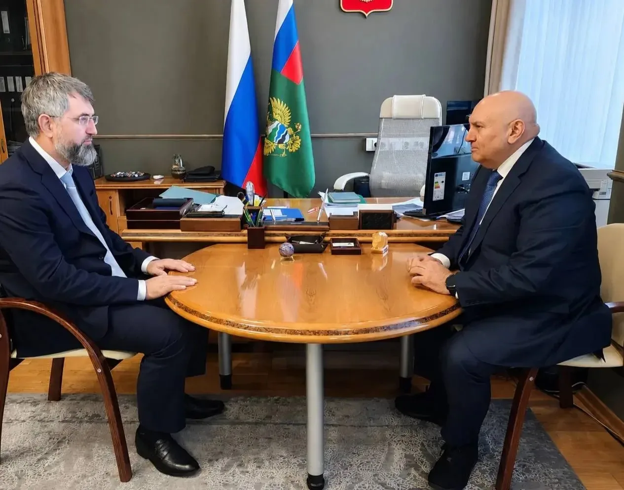 ⚡️Председатель Правительства Дагестана Магомед Рамазанов в Москве провел рабочую встречу с первым за