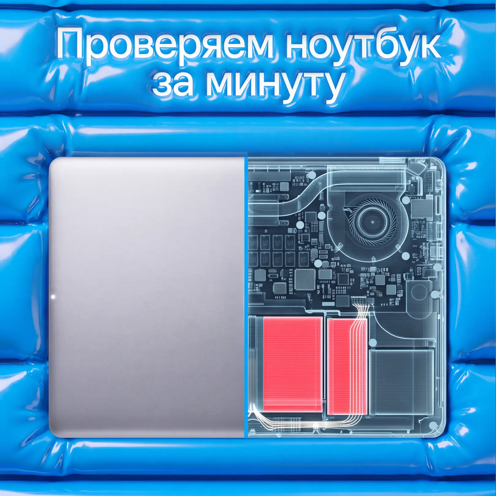 Как за 1 минуту проверить износ батареи ноутбука 😎