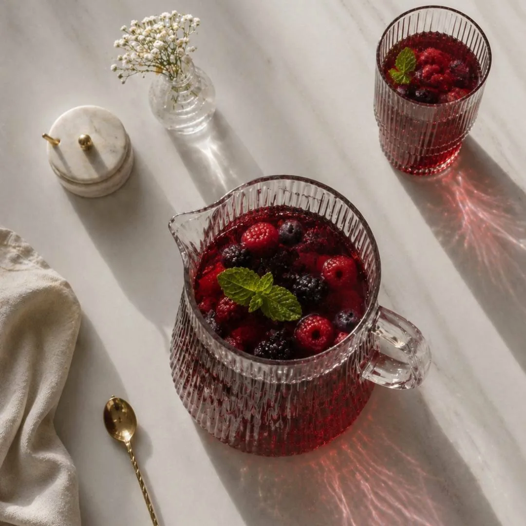 🍓 Ягодный компот — ароматный, насыщенный и освежающий напиток, который легко приготови...