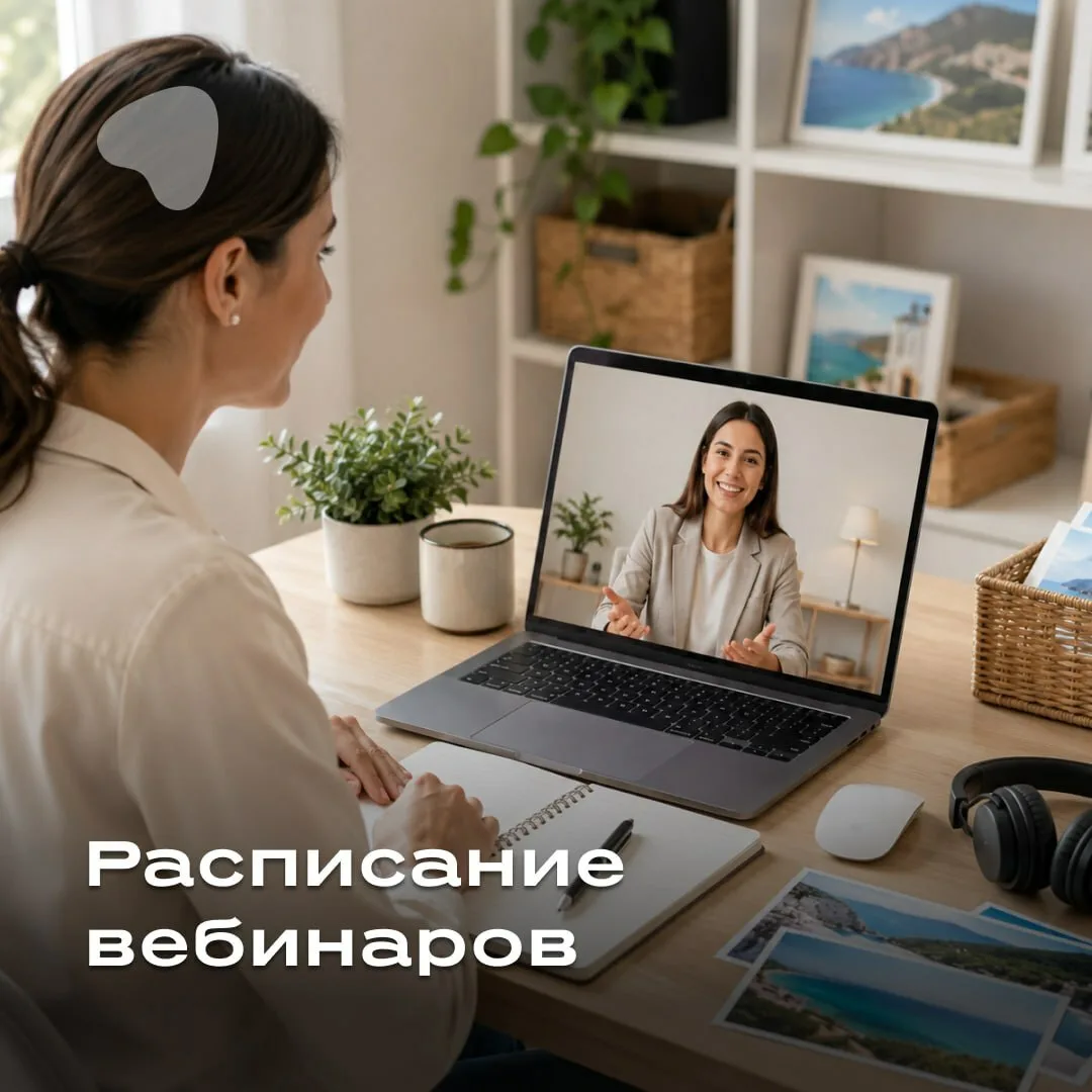 📚 Бесплатные вебинары для турагентов в сентябре