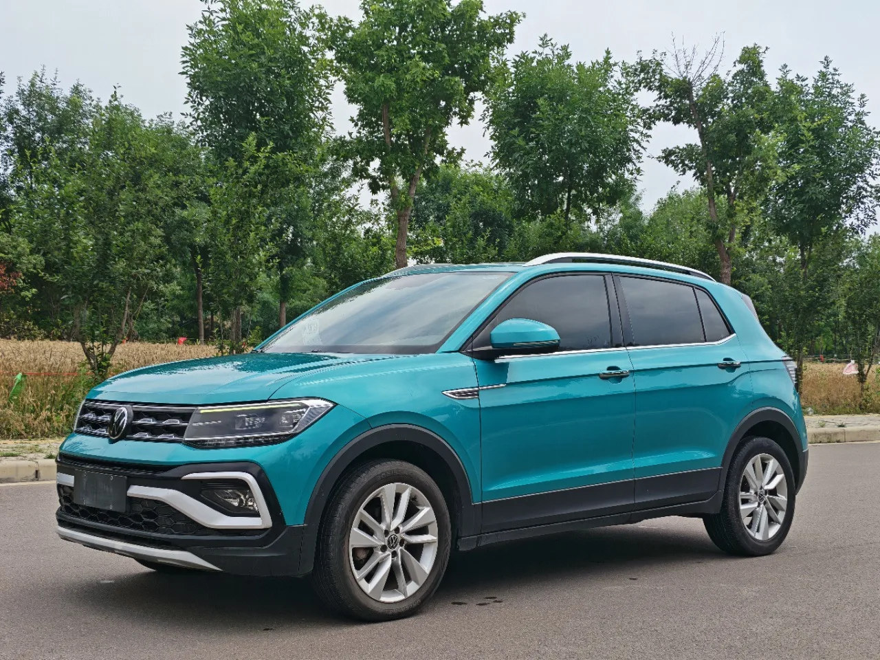 Volkswagen T-Cross 1.4 150 лс
Робот DSG, передний привод.
Левый руль ☝️

Без окрашенных элементов. О