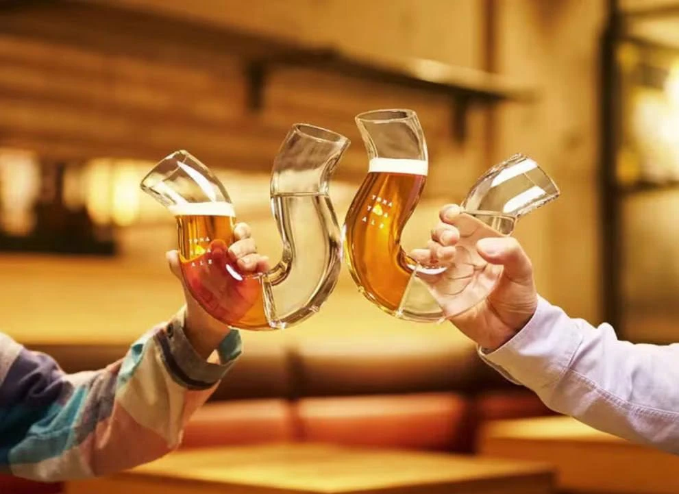 Wobbly Beer Glass
