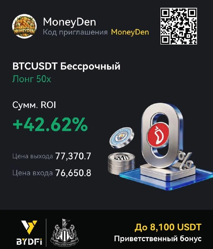 А это биток вчера отторговал по одному очень крутому инструменту, который скоро будет доступен всем.