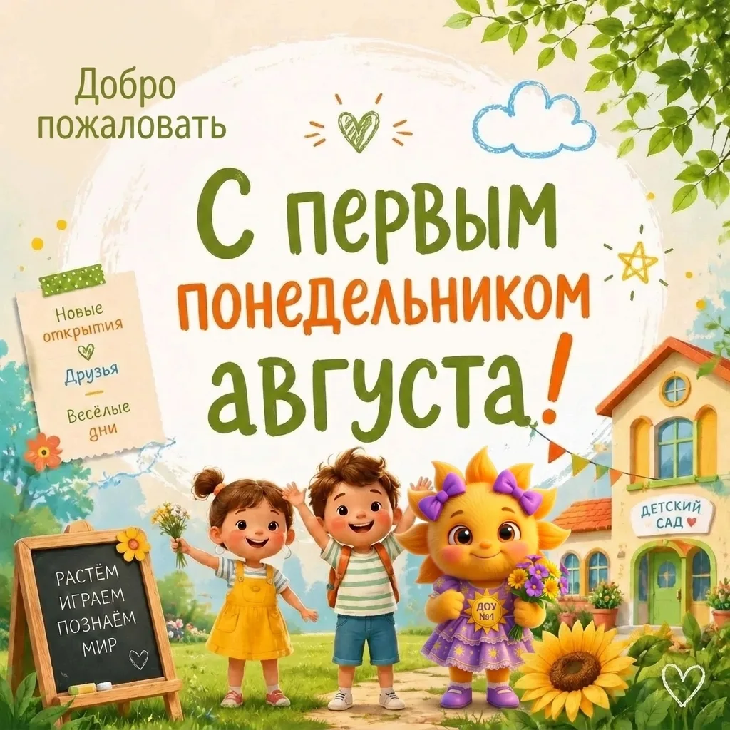 🗓 С началом новой недели!