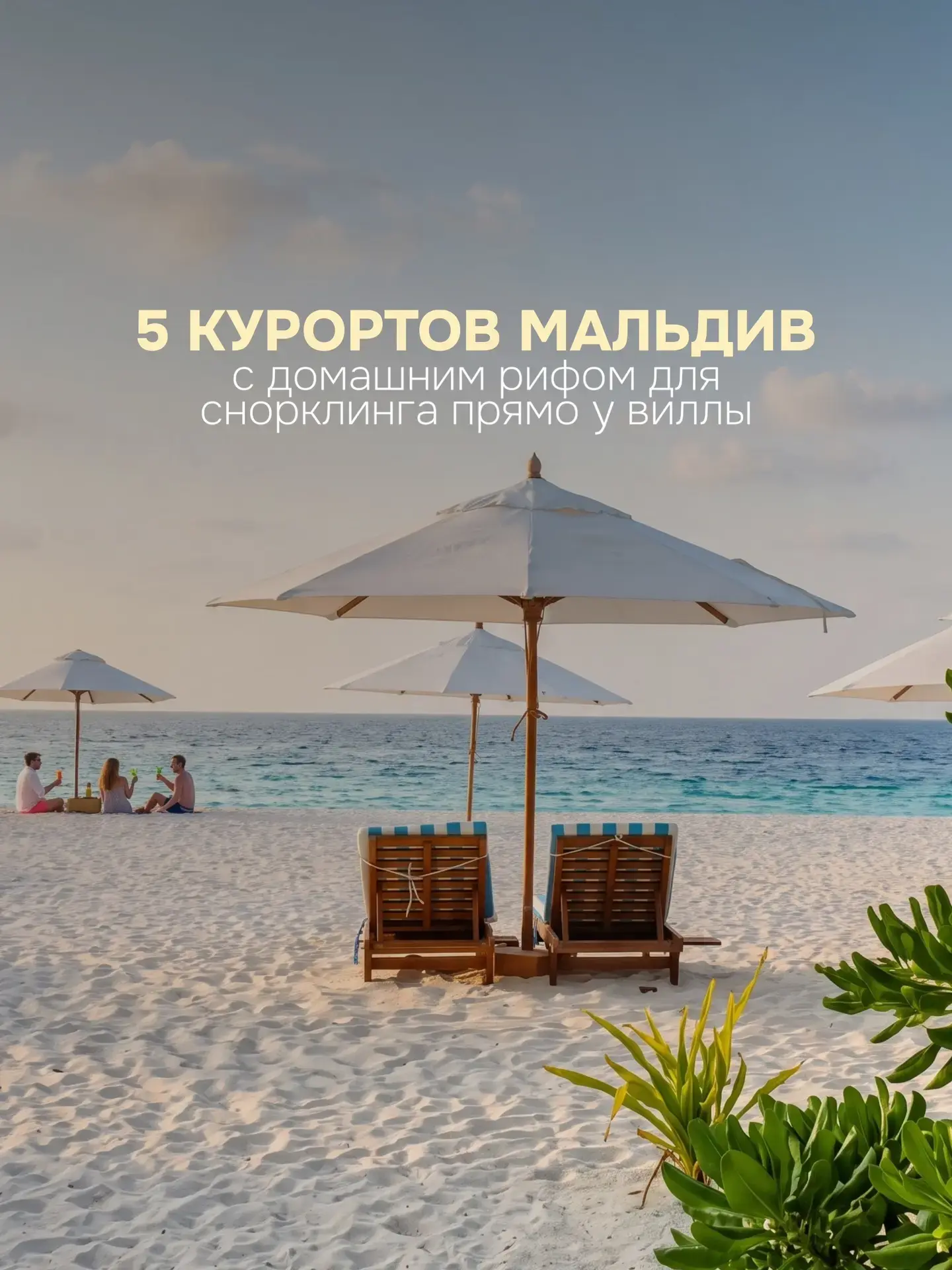 5 курортов Мальдив с домашним рифом для снорклинга прямо у виллы

1. Vilamendhoo Island Resort & Spa