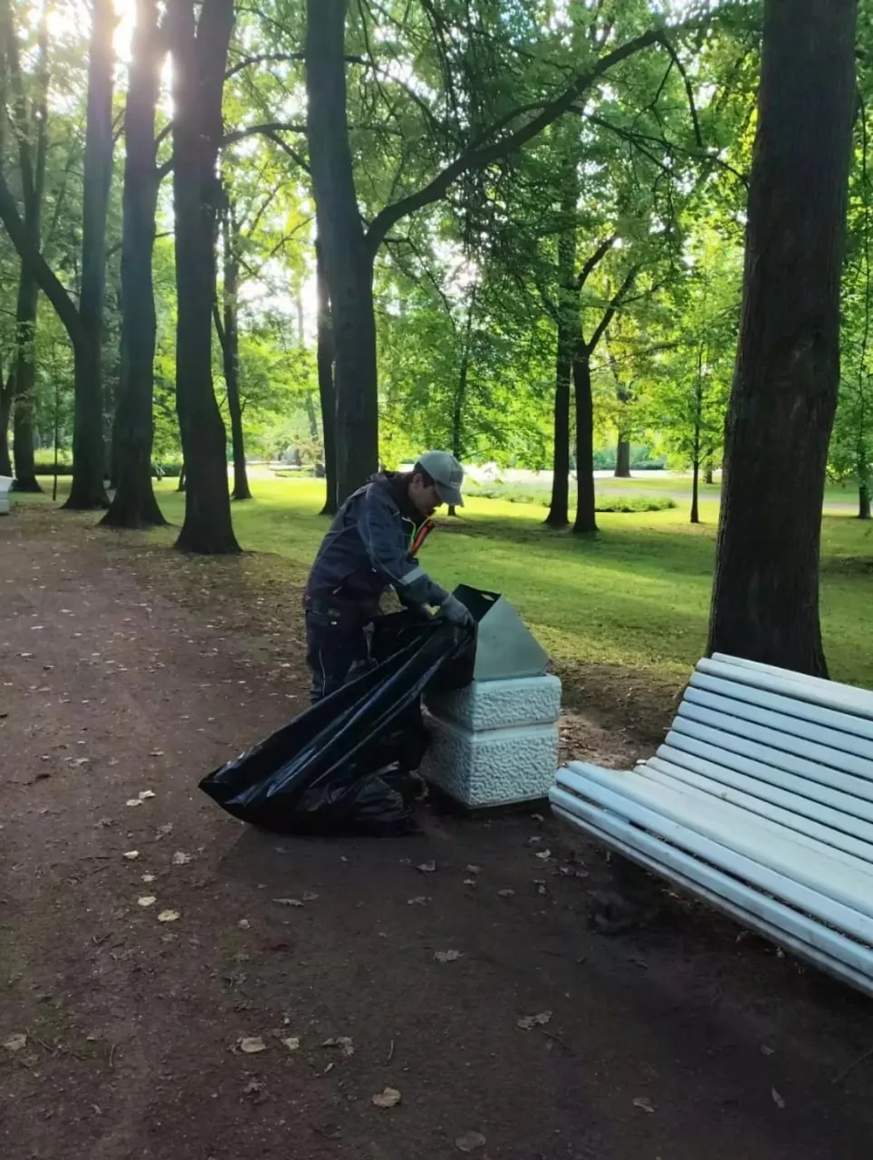 🌳 Приморский парк Победы приводят в порядок