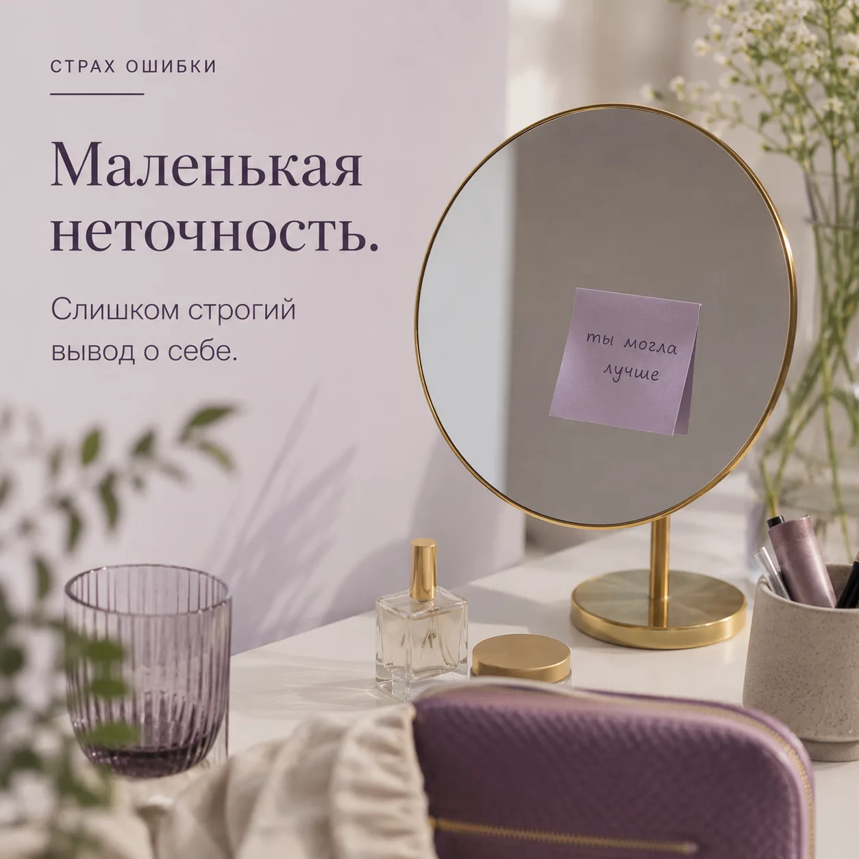 Почему небольшой промах может ощущаться слишком серьёзно