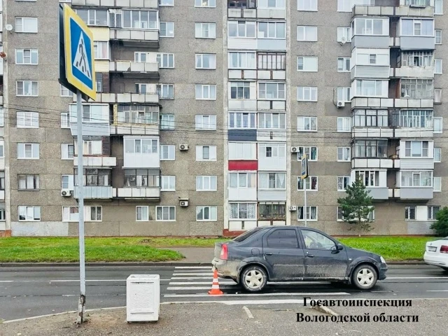 В Череповце в ДТП пострадал юный велосипедист.