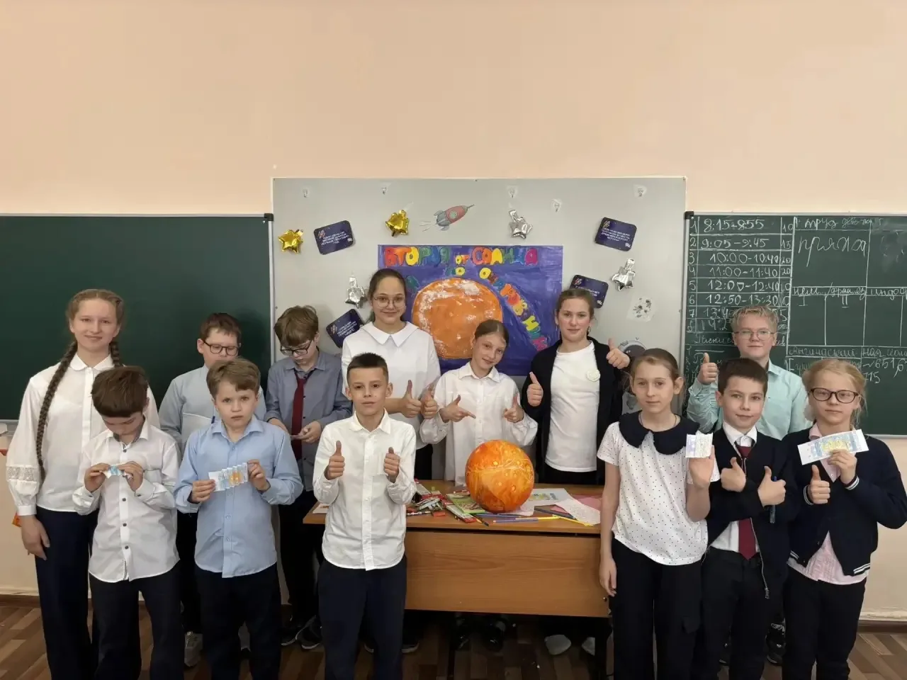 🌠 Космическое приключение подошло к концу: итоги игры по станциям в Гимназии №4! 🚀  🪐🌌 На прошлой не